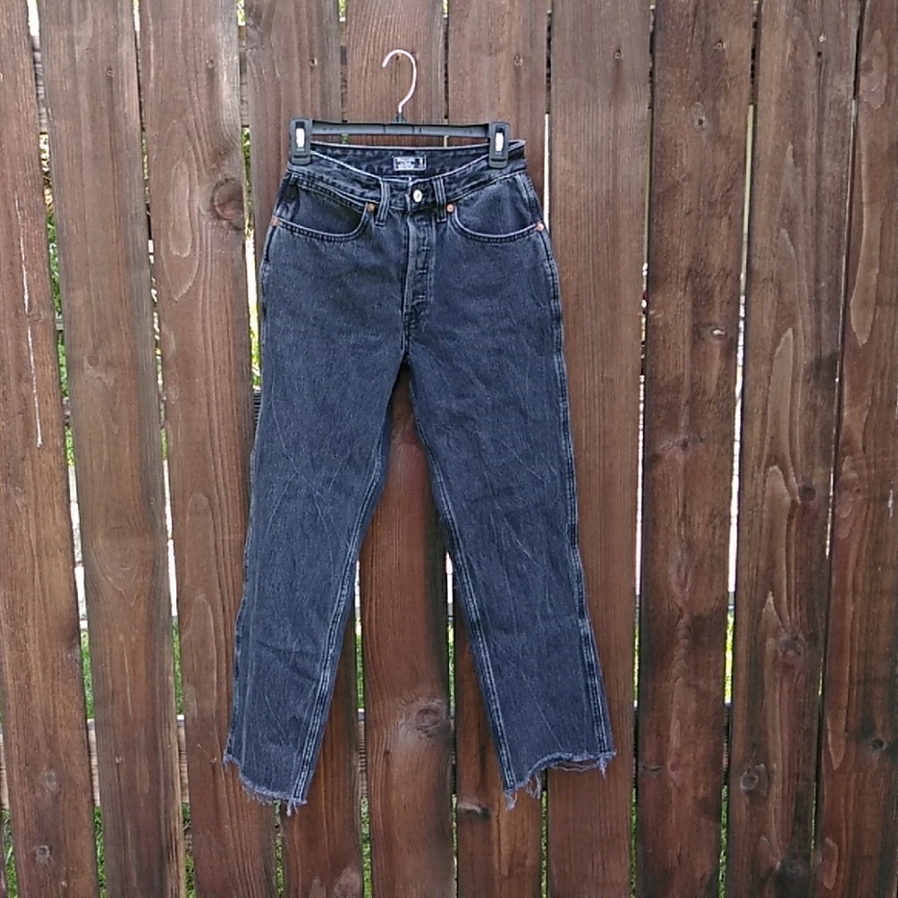 A&F mom jeans